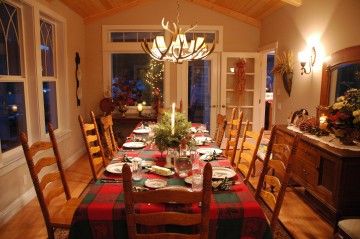 Kerst tafel