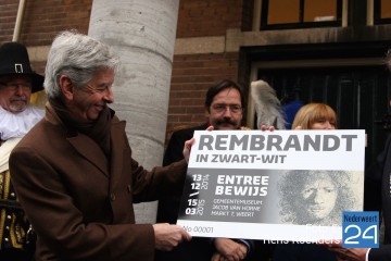 Minister Plasterk opent Rembrandt tentoonstelling Weert