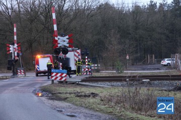 Aanrijding Spoor bij Maarheeze