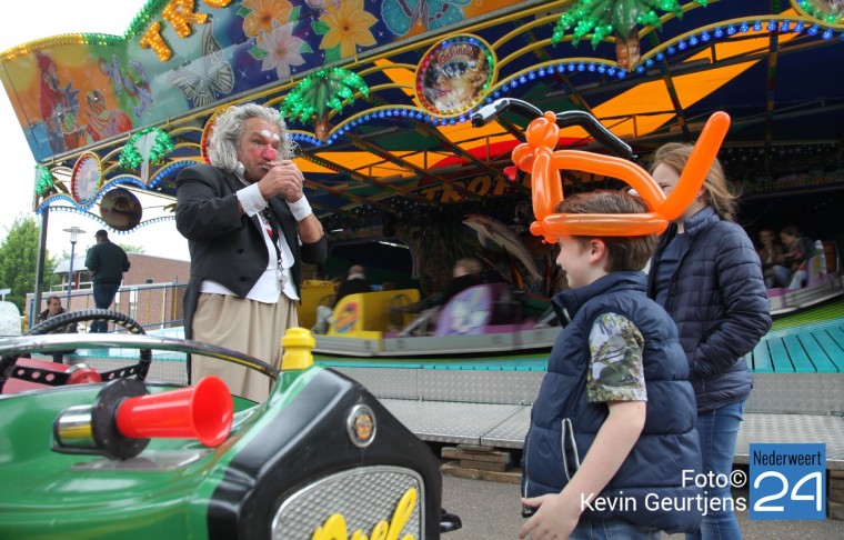 Kermis Nederweert-Eind Clown Desalles