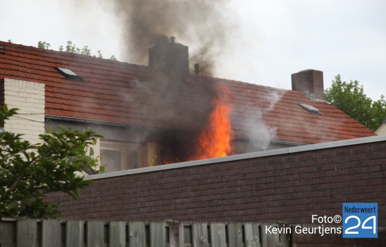 Brand Magdalenastraat Weert