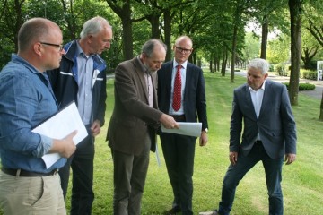 Bezoek gedeputeerde Eric Geurts aan Nederweert 1