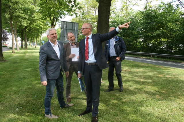 Bezoek gedeputeerde Eric Geurts aan Nederweert 2