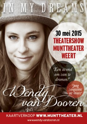 Flyer Theatershow Wendy van Dooren