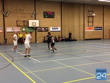 zaalvoetbal brokske nederweert play off