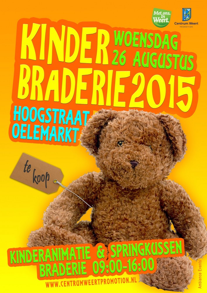 Flyer Kinderbraderie Weert