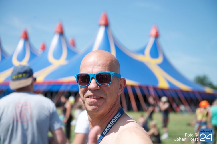 Zonnebrillen op Bospop