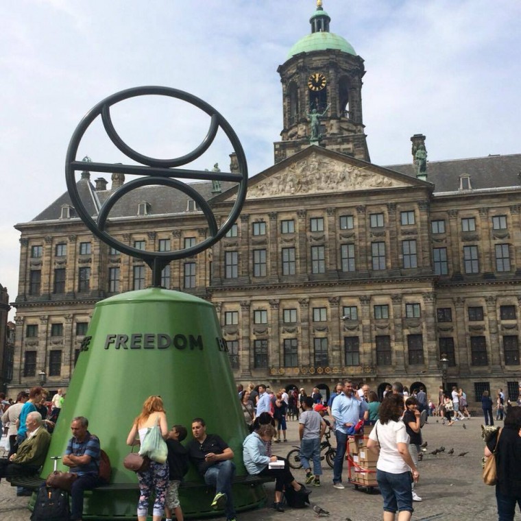 Freedom be Free Dam Amsterdam