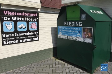 Kleding container Hoofstraat Nederweert 5704