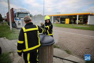 Brandje tankstation Ellerbrug A2 Grathem 5947