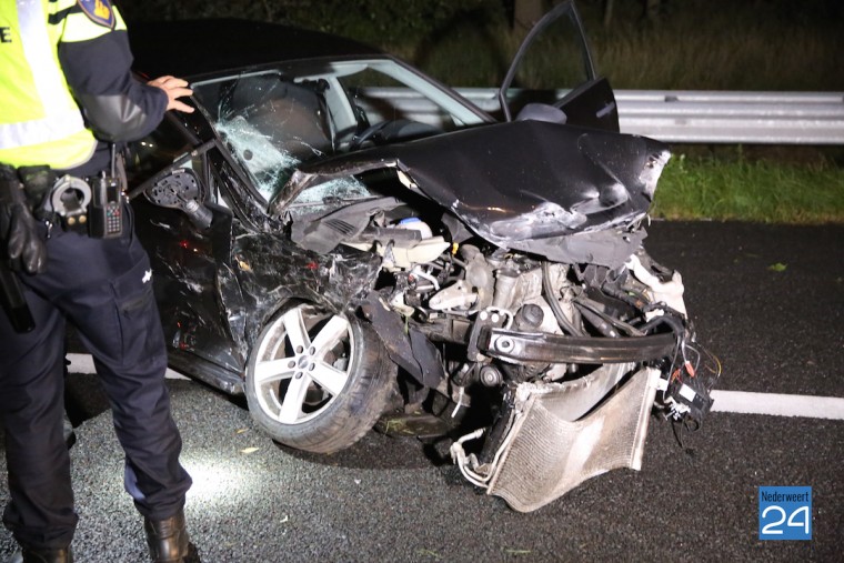 Ongeval A2 Grathem Kelpen-Oler Weert 5985