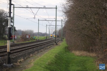 Aanrijding spoor bij Baexem