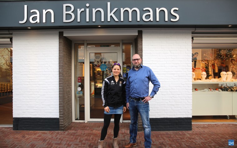 Brinkmans sponsor Maaike Caeyers Gaan voor Goud