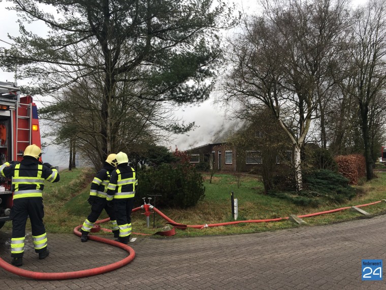 Woningbrand Peelweg Someren