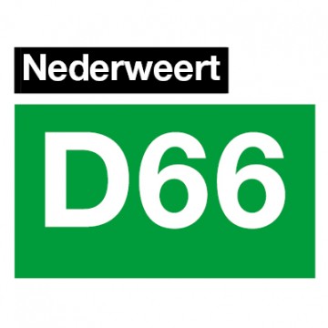D66 Nederweert_-_Logo