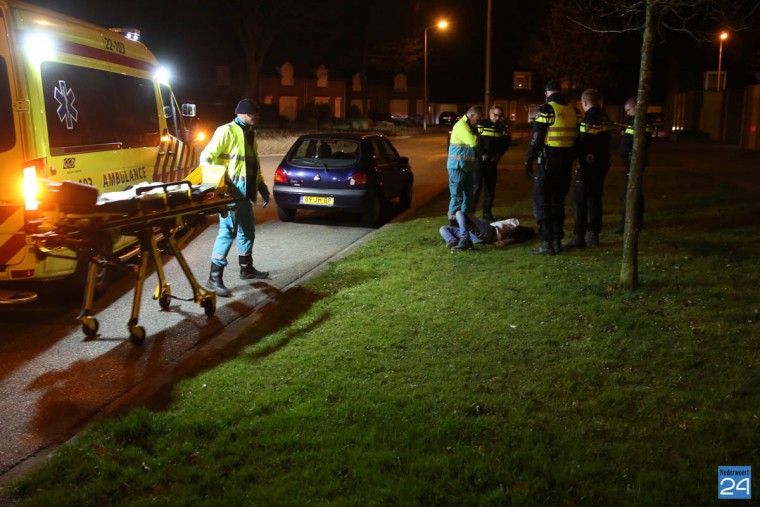 Man onwel Graswinkellaan Weert-1-2