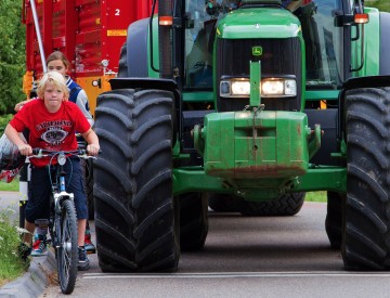 Tractor verkeer