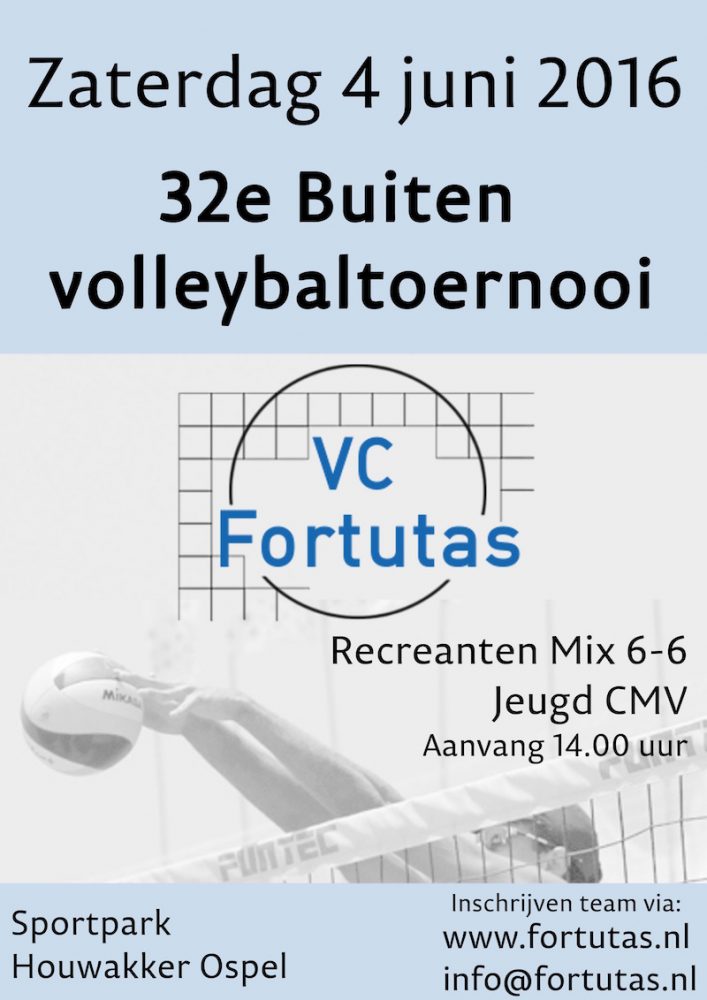 Buitentoernooi VC Fortutas