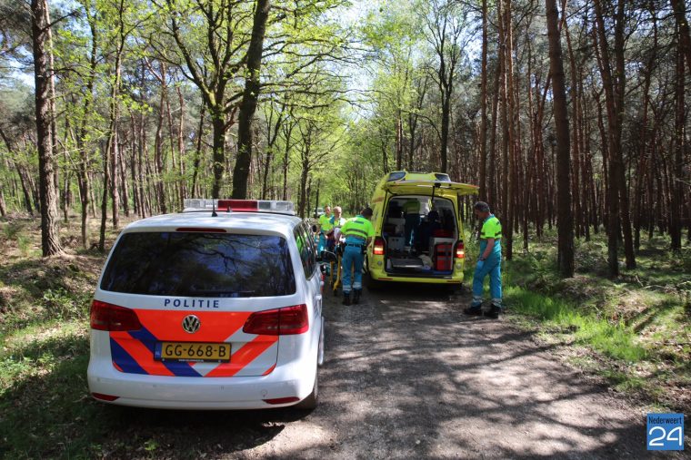 Fietser gevallen in Roggel