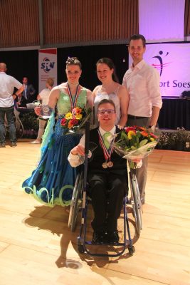 Sjuul en Denise Walboomers NK Rolstoeldansen