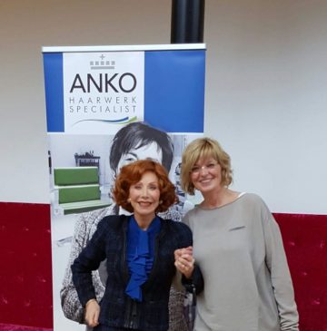 Marijke Helwegen en Hannelore Fiers