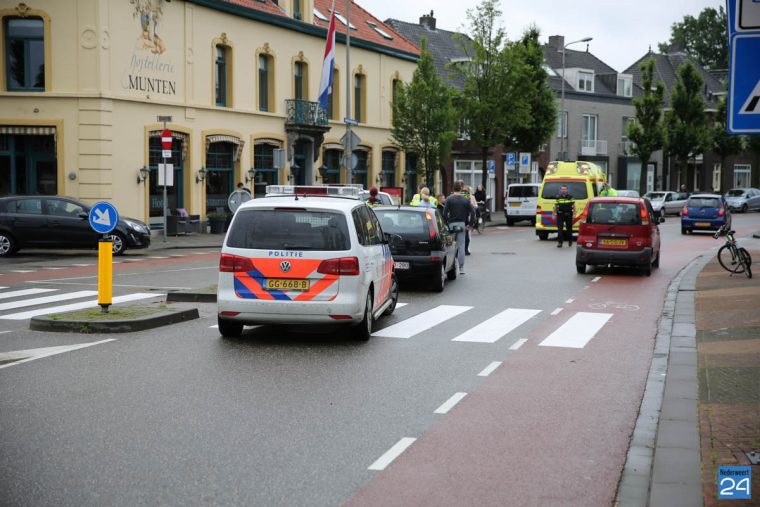 Ongeval fietser auto Bassin Weert-1