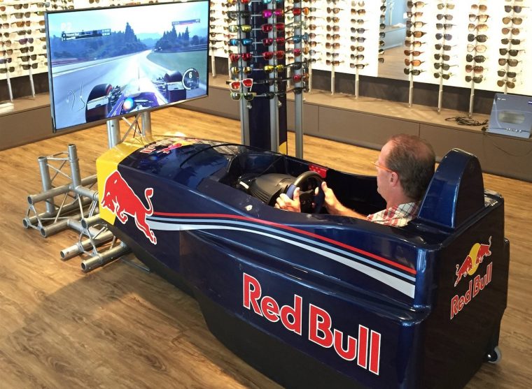 Red Bull Racing simulator in Nederweert