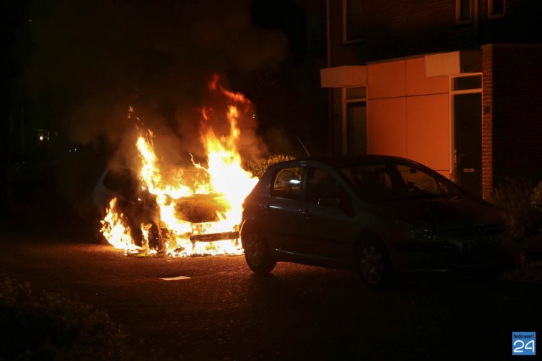 Autobrand Boshoven Weert-1