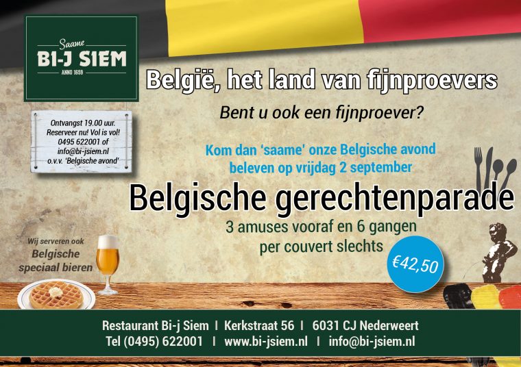 belgische avond