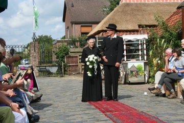 historische modeshow in Eynderhoof