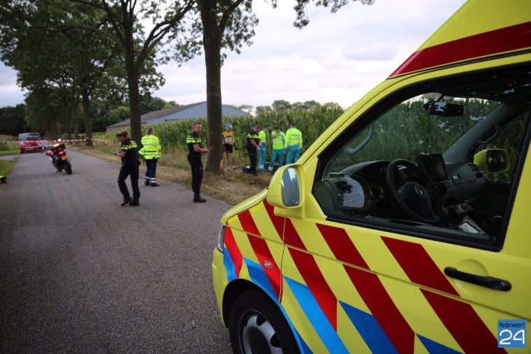 Dode scooterbestuurder Gebleektendijk