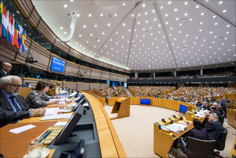 EP plenaire zaal Brussel
