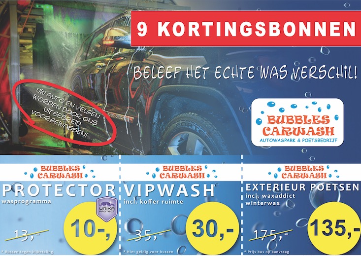 bubbles-carwash-kortingen