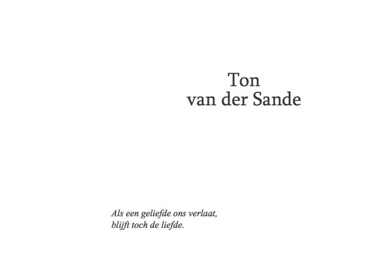 rouwadvertentie-ton-van-der-sande