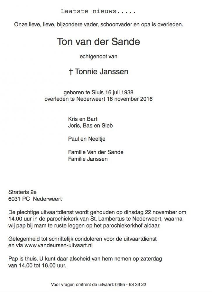 rouwadvertentie-ton-van-der-sande-brief