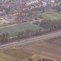 Ultra-light boven Nederweert vanaf Budel