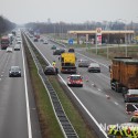 Ongeval Fennek legervoertuig met personenauto A2