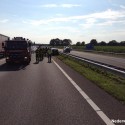 4 auto's in de slip op A2