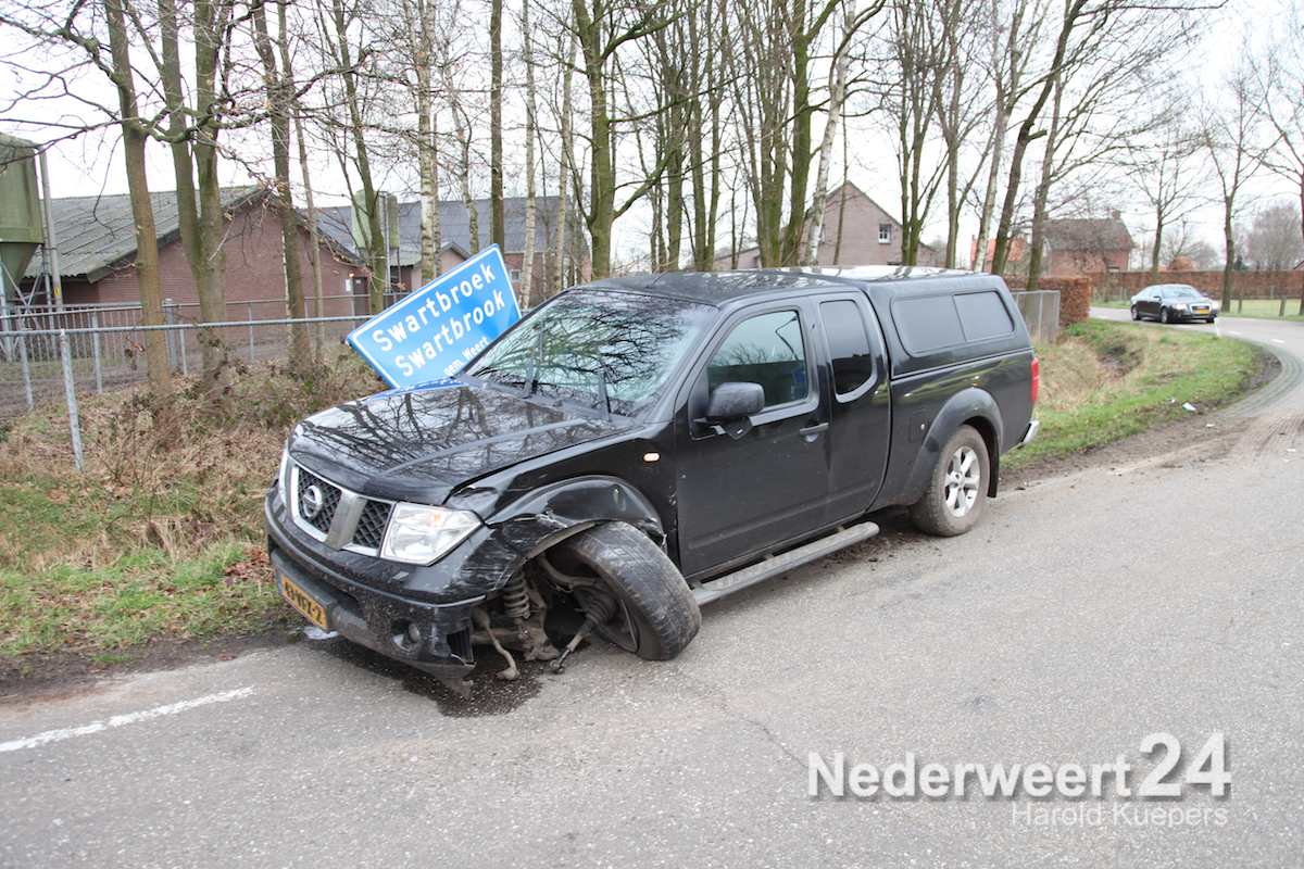 Veel schade bij aanrijding