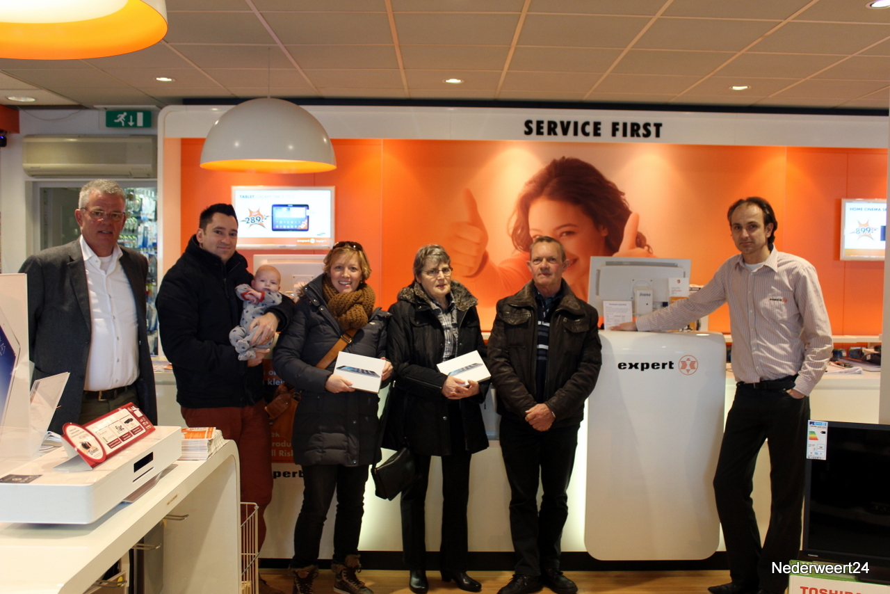 Winnaars iPad actie Nederweert