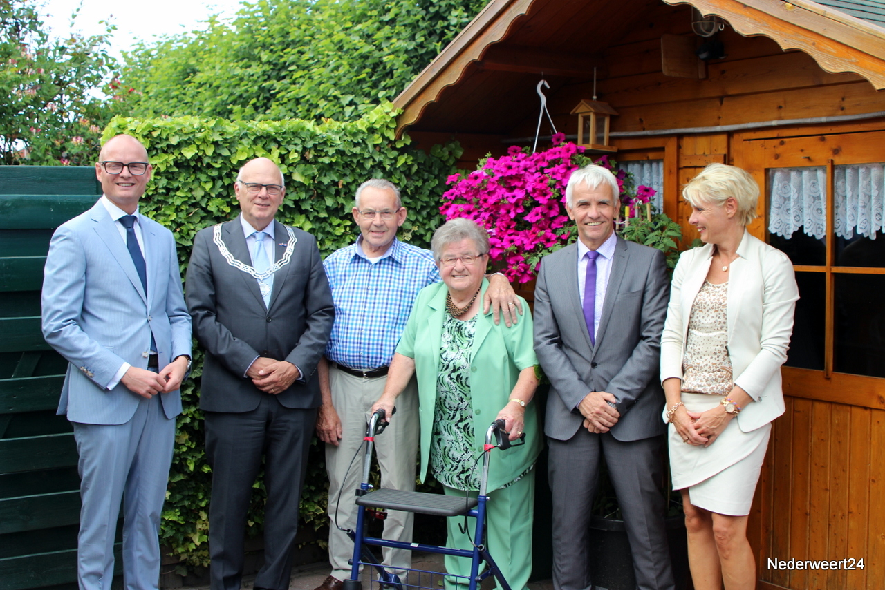 Jan en Lies Nies-Huijerjans uit Nederweert 60 jaar getrouwd