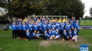 Voetbal clinic Nederweert groepsfoto