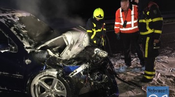 Auto in brand A2 Hunsel