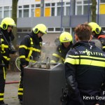 Containerbrand Serviliusstraat Weert