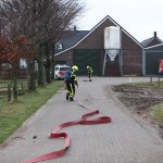 Brand koeienstal Haler