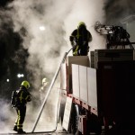 Vrachtwagenbrand in Weert