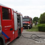 Brand frietwagen Ospel