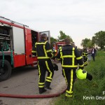 Brand frietwagen Ospel