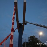 medewerkers vast op Biesterbrug Weert