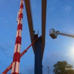 medewerkers vast op Biesterbrug Weert